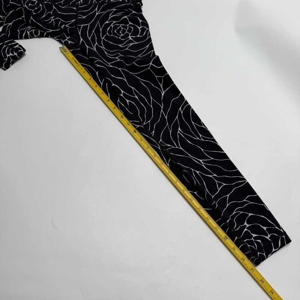 Lululemon Wunder Under Radiate‎ Rose Alpine Leggings Full-on Luxtreme Sz 6 Black - Picture 8 of 13
